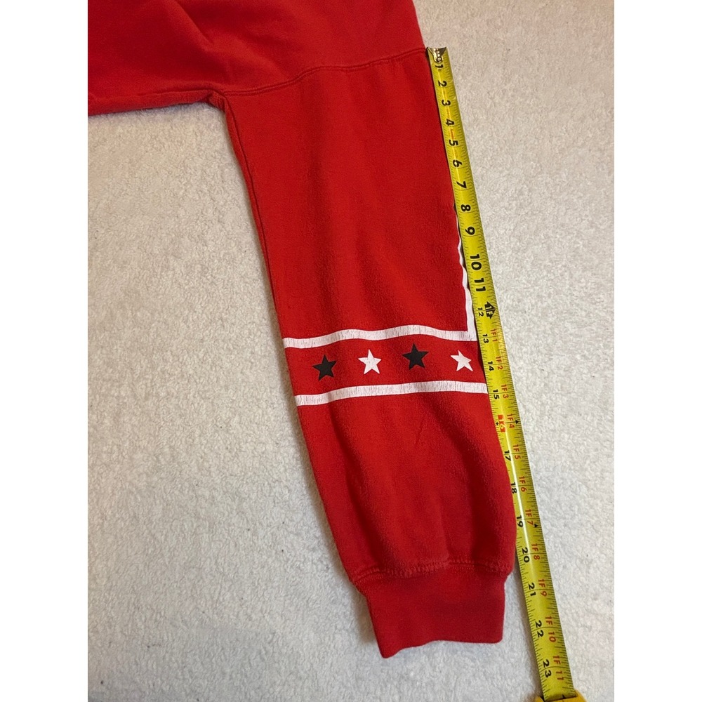 Wound Up Red Nope Go Away Graphic Sweatshirt Stars XXL Junior Plus Size Crewneck - Picture 5 of 5